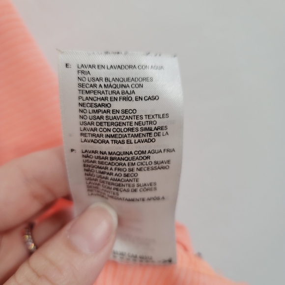 💕 Adidas Bright Orange Tank Top Size Small - Picture 12 of 15